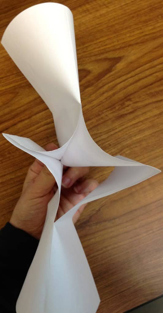 Make a small booklet from a piece of paper