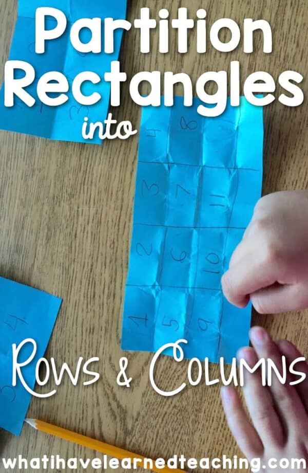 Partition Rectangles into Rows & Columns