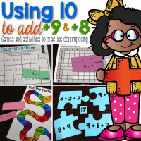 Using 10s to add +9 & +8