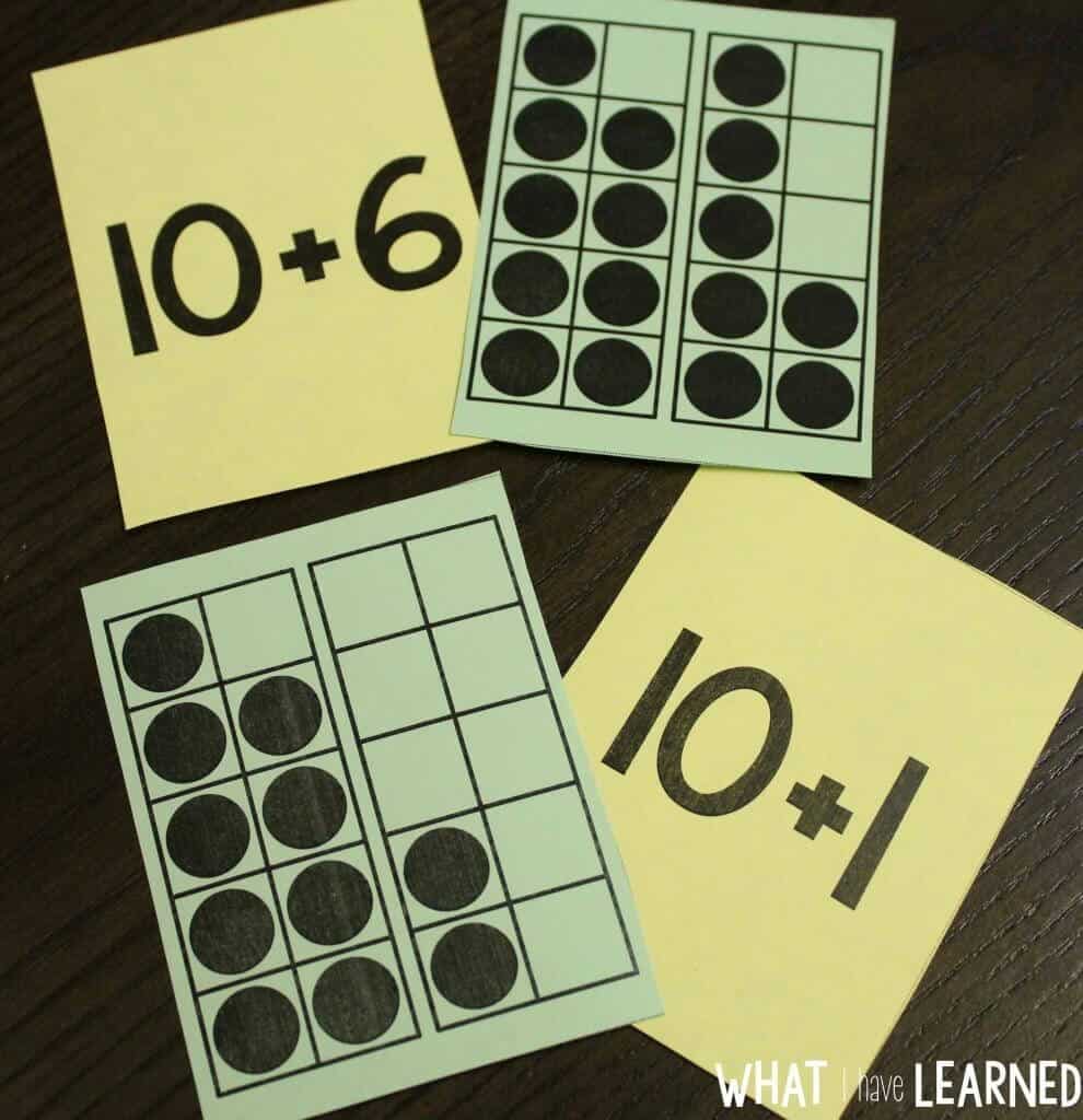 Helping students develop the idea of 10 as a benchmark number is so important in our number system. Here are a few strategies that might help.