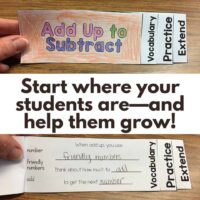 2 digit subtraction flap book thumb.