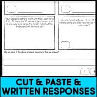 written responses.