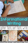 Find out how we do informational and expository writing in second graders. It's all about animals. We gather our facts, work with our facts, and then do our writing. Students (and teachers) love this process.