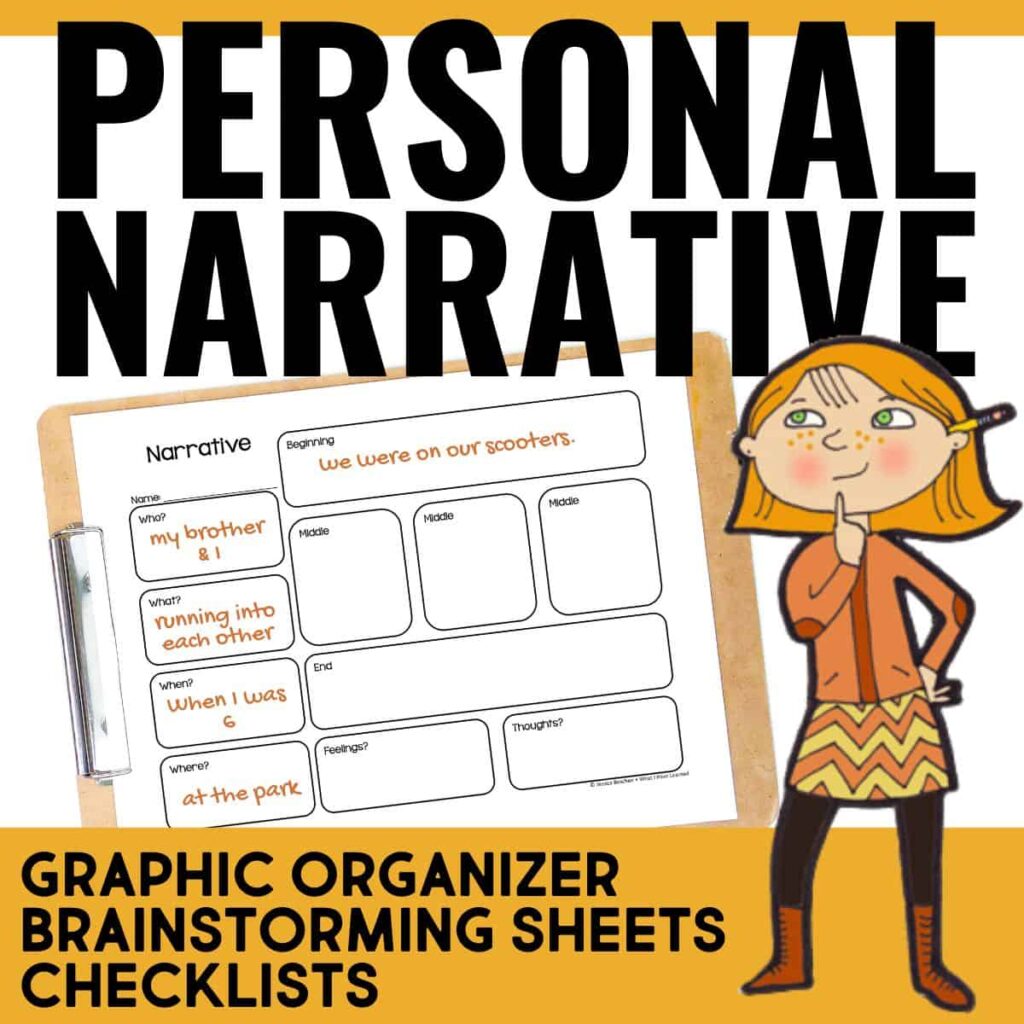 Personal narrative cover.