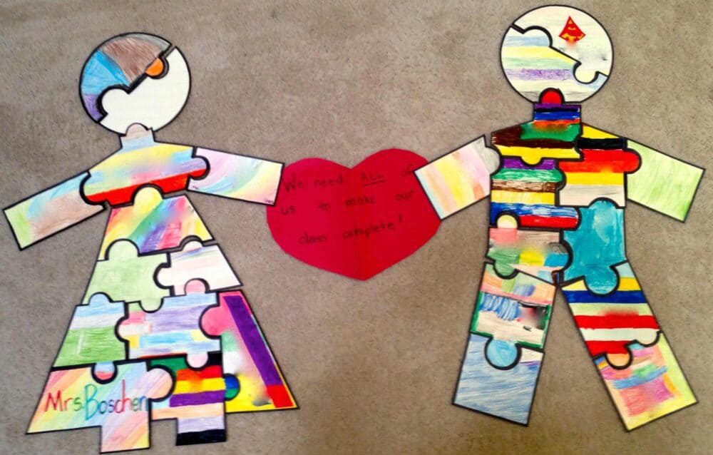 Community Buliding Puzzle 2 Create community and teamwork with a fun puzzle activity.