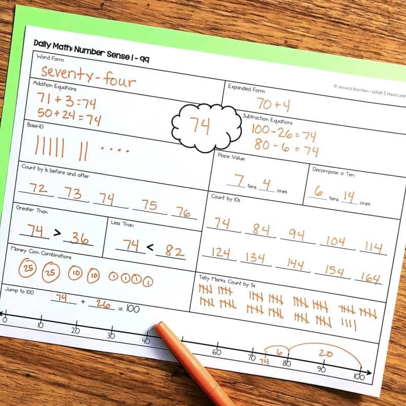 daily math.