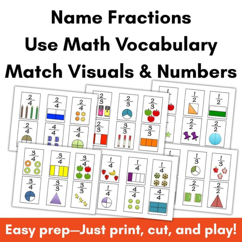 Fraction go fish game 8 Fraction go fish game thumb.