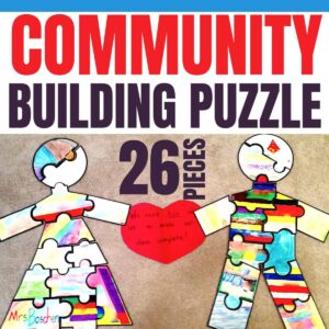 community building puzzle cover.