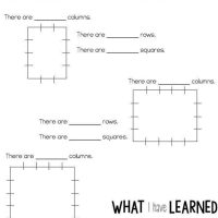 partition into rows and columns worksheet activity
