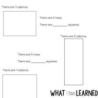 partition into rows and columns worksheet activity
