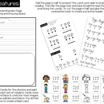 CVC Decodable Phonics Passages | Word Family Reading Fluency ...