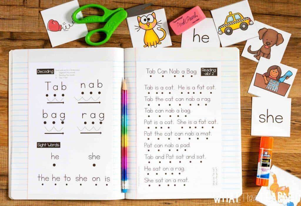 Phonics Readers that help students learn to decode and sound out words while reading.