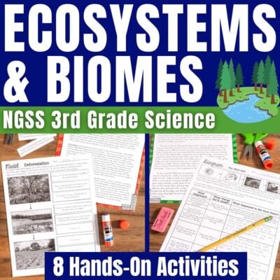 Ecosystem & biomes cover.