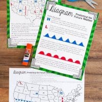 Predict future weather by learning about high and low pressure. Students diagram a map with high and low pressure symbols to learn how meteorologists predict the weather. Included are four ways to respond to the activity: fill-in-the blank questions, short answer and multiple choice.
