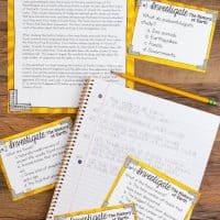 Investigate prehistorical plants and animals to learn about the history of the Earth. Students read a passage about early life, read descriptions of animals and plants that lived long ago, and sort the organisms onto a prehistoric timeline. After the activity students answer questions in their science journals.