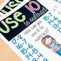 use 10 to subtract