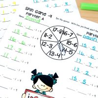 Addition and subtraction fluency within 20 is a skill that second graders need to develop to become efficient mathematical thinkers. Help students make 10, add 10 and use 10 to add and subtract with these resources. Here are the addition strategies we use. #addto20 #additionstrategies #make10