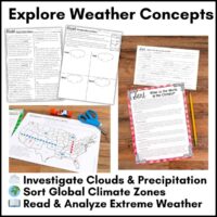 weather and climate science stations.