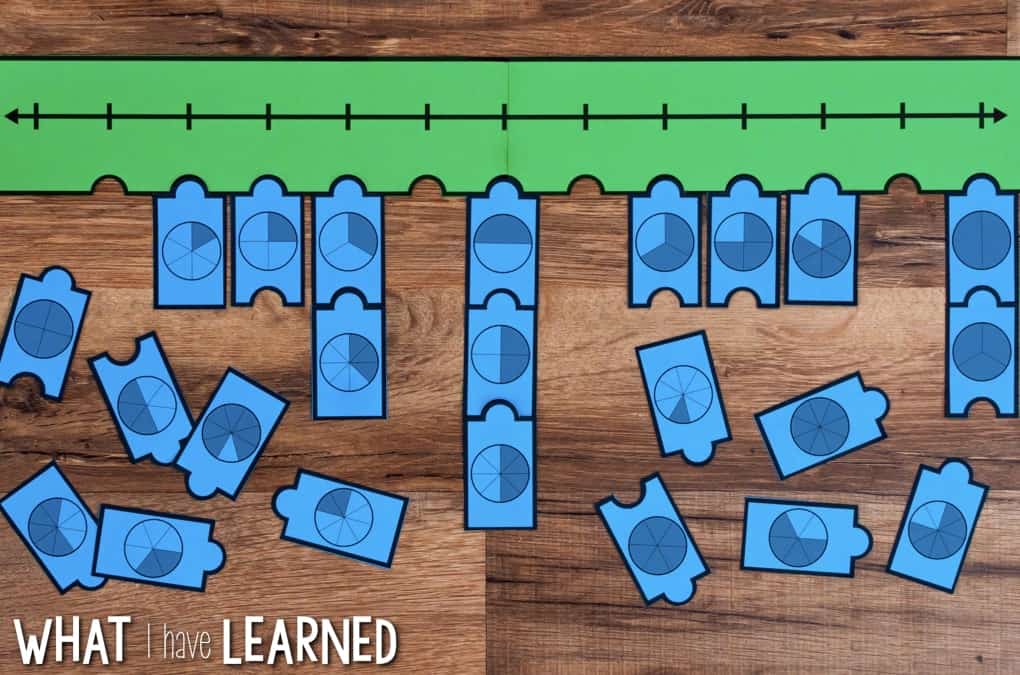 Engage students with a variety of Fraction Number Puzzles that provide practice with equivalent fractions, comparing fractions, and placing fractions on a number line.