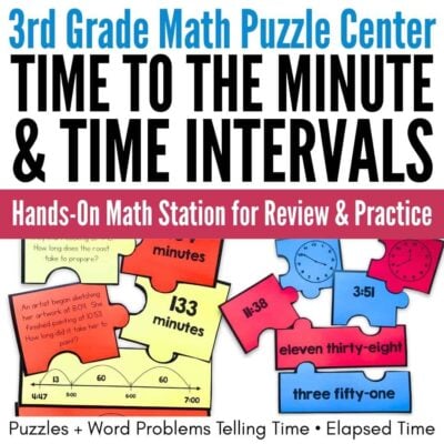 Time number puzzle cover.