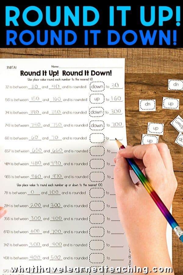 Cut & Paste Third Grade Math Activities