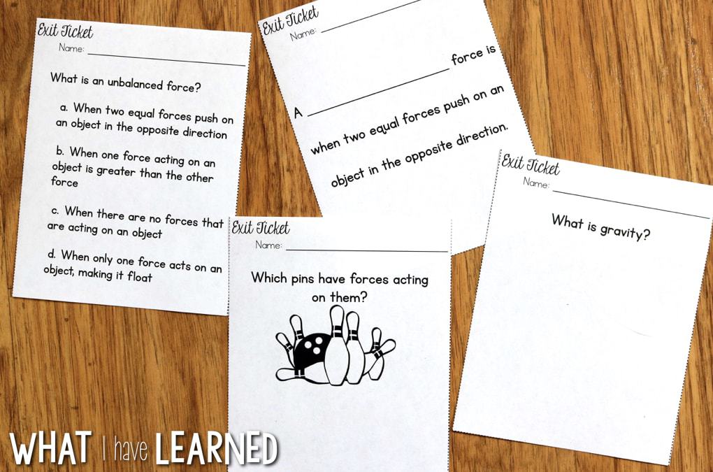 These 5E Unit&nbsp;Plans are exactly the science resources teachers need to plan an implement inquiry-based science instruction.&nbsp; &nbsp;The 5E lesson plan provides the right amount of scaffolding at each phase of the learning cycle. These are the exit tickets. #5esciencelessons