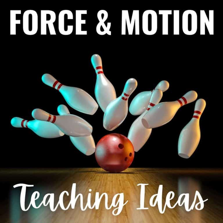 force and motion teaching ideas.