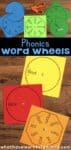 phonics word wheels