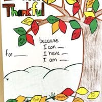 A fun Thanksgiving Craft that helps kids think about why they are thankful. The craft can last all month long as kids add a leaf each day with a thankful idea. Includes a graphic organizer and multiple templates.