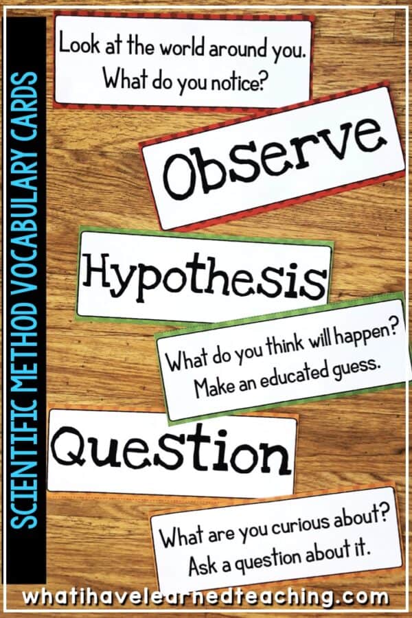 Scientific Method & Science Experiment Recording Sheets