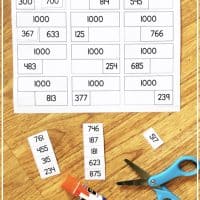 In first grade, students work on Making 10. In second grade, do you teach your students to make 100? My second-grade students need a lot of work with number sense and place value strategies, especially when it comes to using number lines, base-10 blocks, and learning how to “jump” to the nearest friendly number. These Make 100 and Make 1000 resources will help students' mental math strategies. #mentalmath #two-digitaddition #numberline #secondgrademath #secondgrade