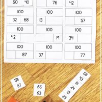 In first grade, students work on Making 10. In second grade, do you teach your students to make 100? My second-grade students need a lot of work with number sense and place value strategies, especially when it comes to using number lines, base-10 blocks, and learning how to “jump” to the nearest friendly number. These Make 100 and Make 1000 resources will help students' mental math strategies. #mentalmath #two-digitaddition #numberline #secondgrademath #secondgrade
