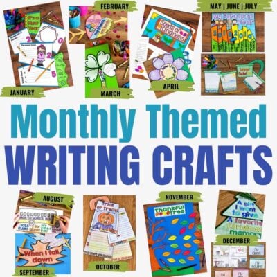 Monthly Themed Crafts cover.