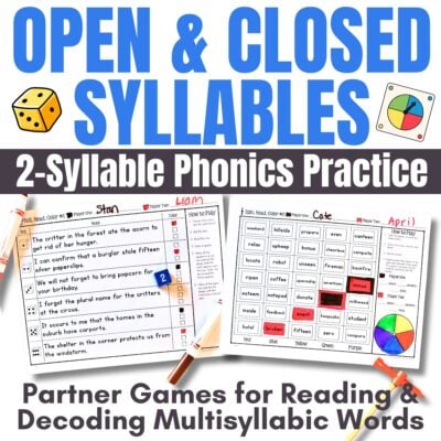 Open & Closed Syllables Cover.
