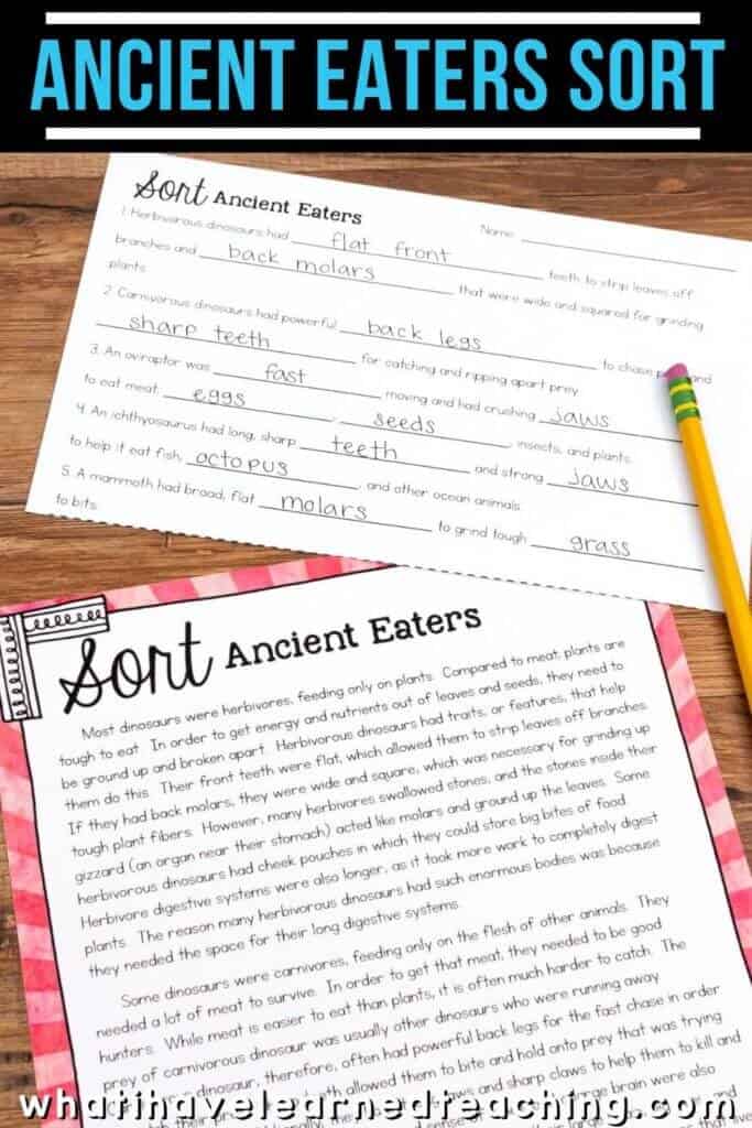 Science Sort Stations for third-grade classrooms that use the NGSS. These Next Generation Science Stations engage students in hands-on sorting activities. Each sort includes reading passages, black and white sort, colored table group sort, and comprehension questions in five formats. #ngss #sciencestations #thirdgradescience