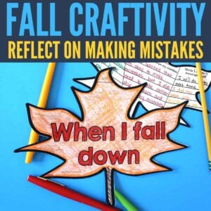 Fall craftivity cover.