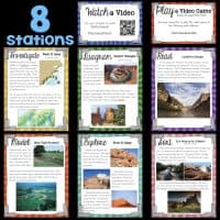 second grade science example pages.