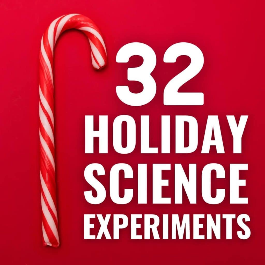32 holiday science experiments