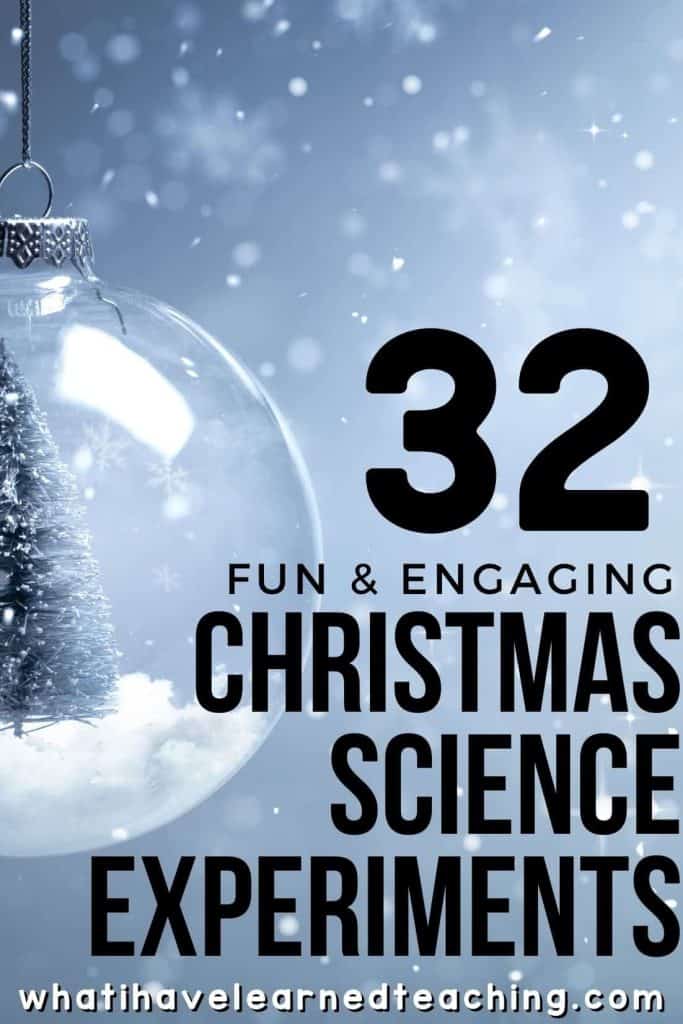 32 Holiday Science Activities and Experiments to Engage Your Elementary Students 10 32 holiday science experiments with ornament.