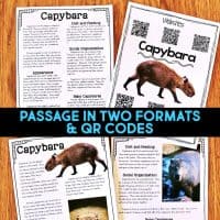 capybara reading passages