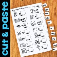 mixed VCE activity sheet.