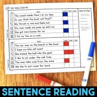 Phonics Partner Games are fun way to help your students practice reading specific phonics patterns. Games are played with a partner and engage students in both word reading and sentence reading. This set of phonics games is for long vowel teams and includes EE, EA, AI, AY, OA, OE, IGH, IE and a mix of all those vowel patterns. Teachers love using these games in a literacy center and children love playing with their friends!