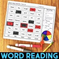 Phonics Partner Games are fun way to help your students practice reading specific phonics patterns. Games are played with a partner and engage students in both word reading and sentence reading. This set of phonics games is for long vowel teams and includes EE, EA, AI, AY, OA, OE, IGH, IE and a mix of all those vowel patterns. Teachers love using these games in a literacy center and children love playing with their friends!