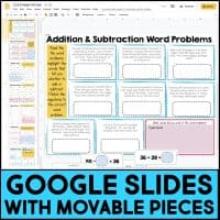 google slides with moveable pieces