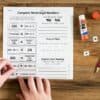Cut and Paste Math Activities for Second Grade - Numbers and Base Ten