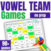 Vowel team games cover.