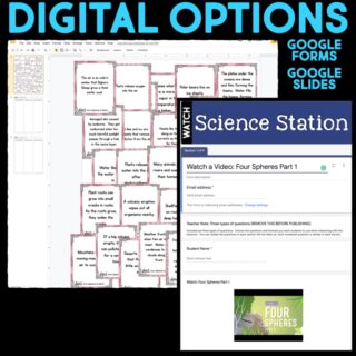 Earth's Spheres and Systems Science Station UNIT BUNDLE