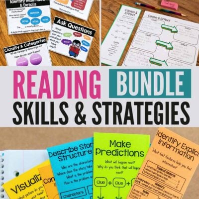 reading strategies bundle.