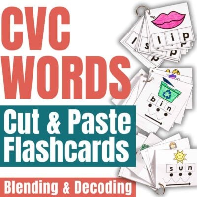 CVC Words cover.
