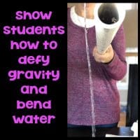 defy gravity and bend water activity
